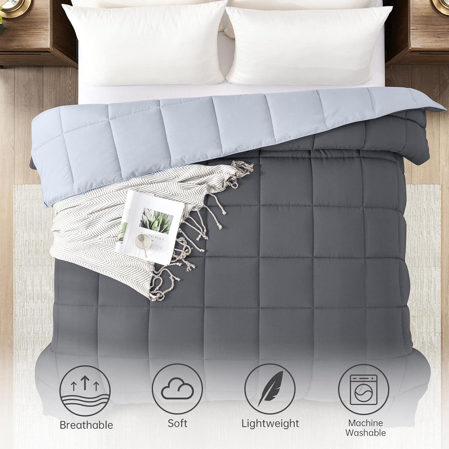 Thumbnail 4 de Homelike Moment Queen Comforter