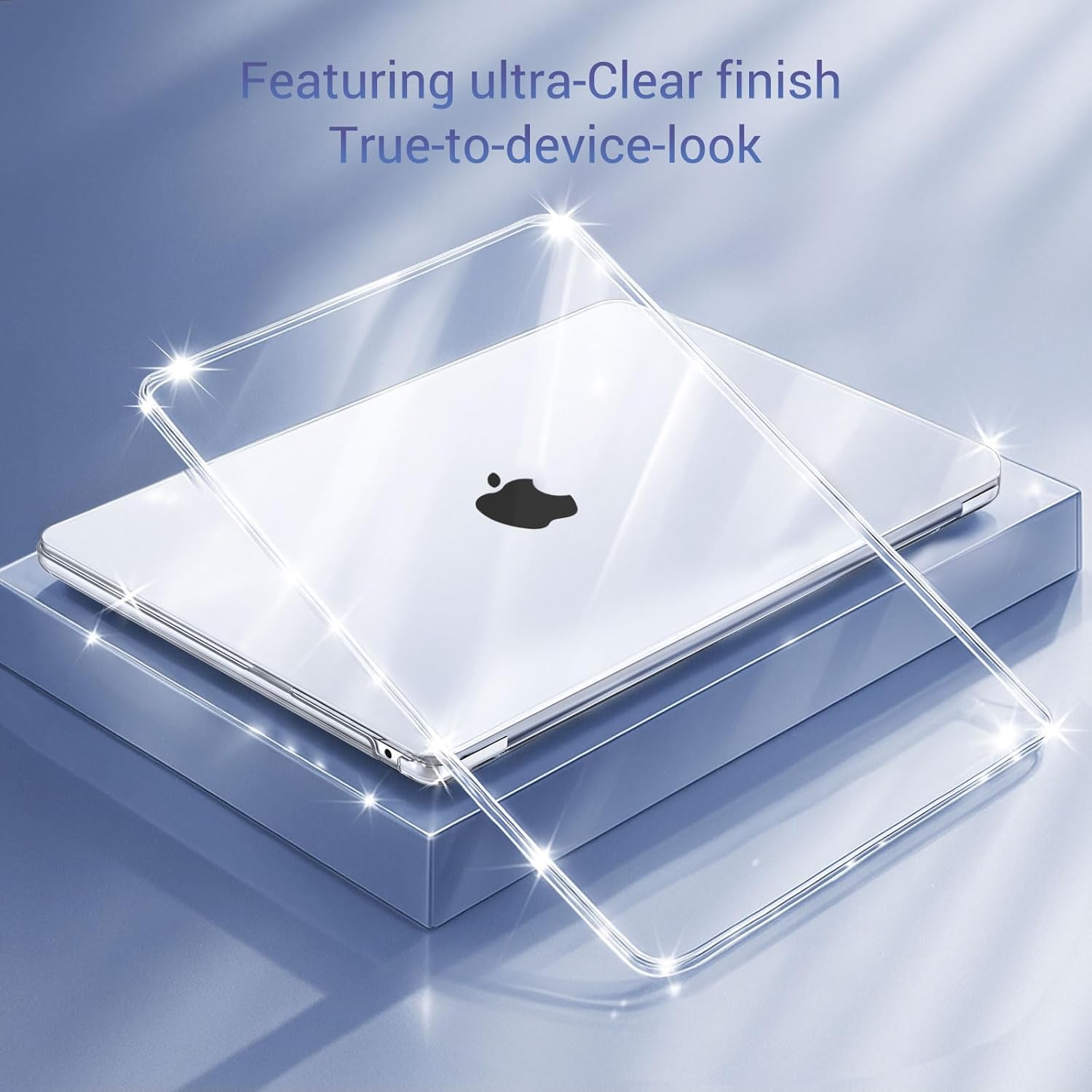 Detalle 2 de MOSISO MacBook Air 13.6-inch Case Crystal Clear