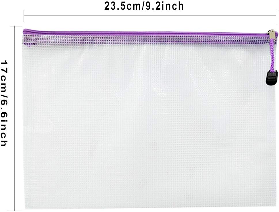 Detalle 2 de Plastic Wallets A5 24-Piece Set