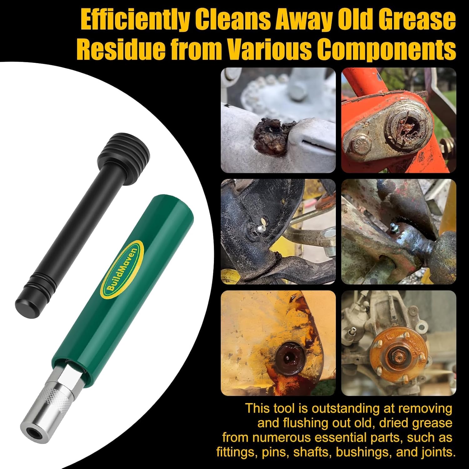 Thumbnail 6 de BuildMaven Grease Fitting Cleaning Tool 1pc