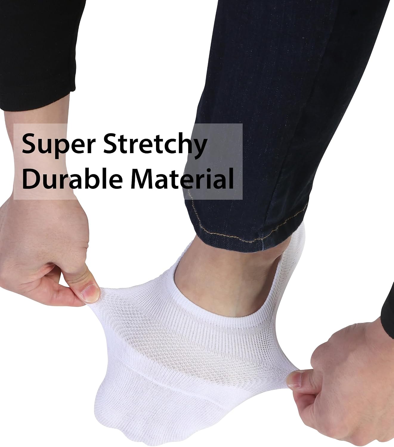 Thumbnail 3 de Pro Mountain No Show Socks with Wide Toe Box (Unisex) for Health & Bunion Support, Cotton Cushion Footies (Size S–X-Large)