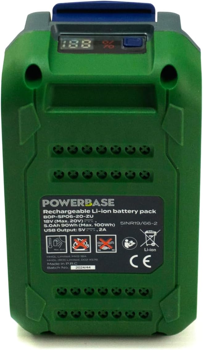 Thumbnail 3 de Coreservice 20V 5.0Ah Lithium-ion Battery with USB-A for Yard Force CR20 & POWERBASE tools