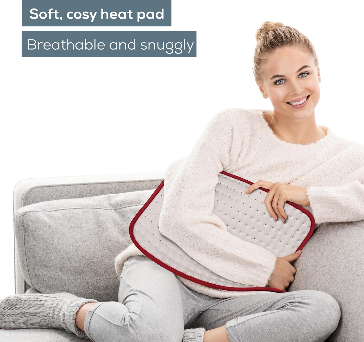 Thumbnail 1 de Beurer HK Comfort Heat Pad: Flexible, gentle warming with 3 heat settings