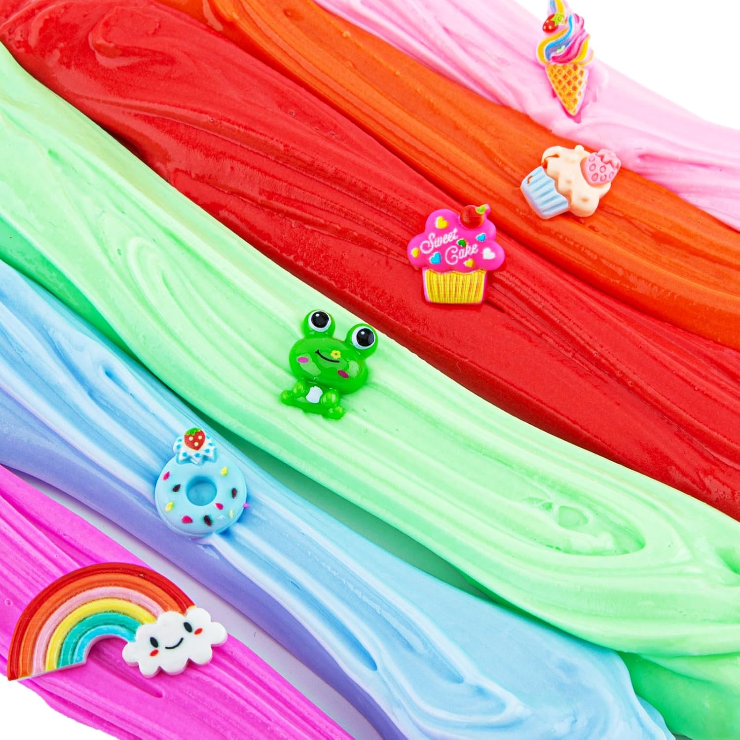 Detalle 1 de Okaybee Slime Kit, 80 mL Jars