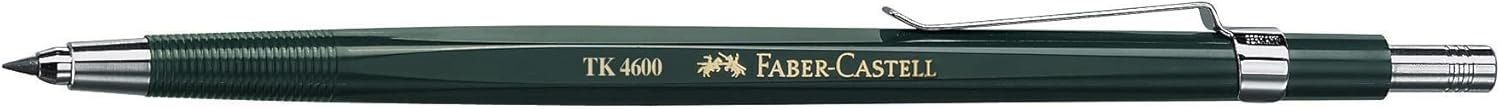 Detalle 2 de FABER-CASTELL 134600 TK 4600 Fallminenstift – HB, 2 mm Minenstärke, Minenspitzer im Abschlussknopf