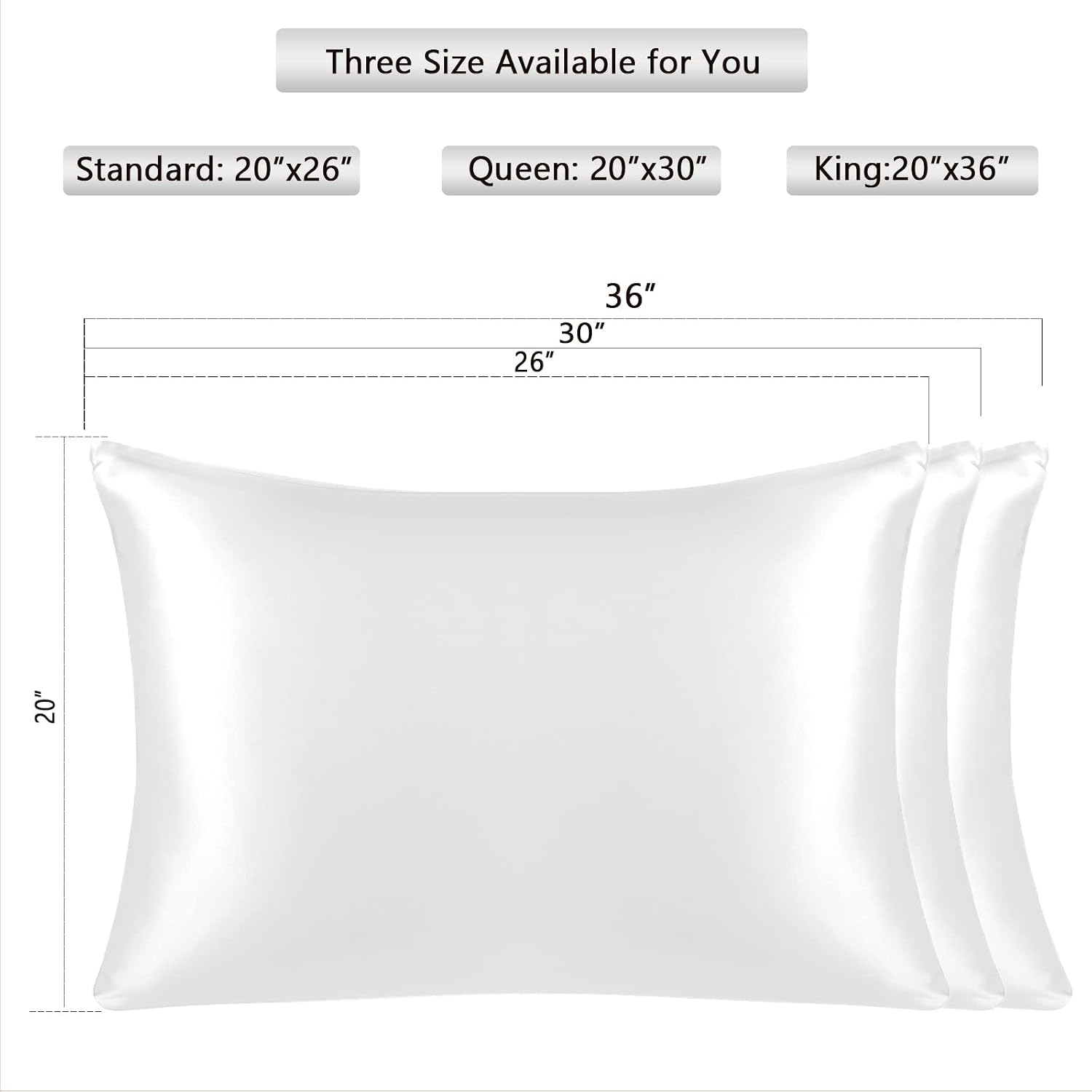Thumbnail 6 de Texbee Silk Pillowcase 22 Momme, 50x75 cm