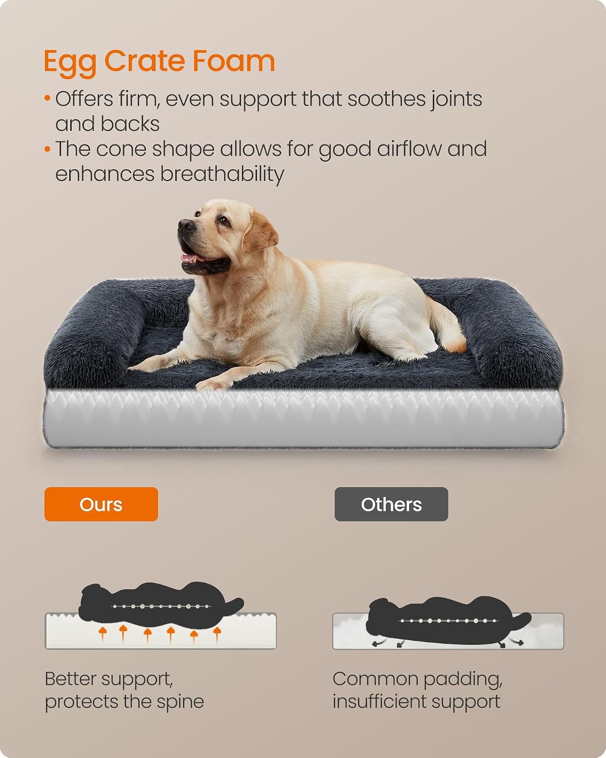 Thumbnail 3 de Feandrea FluffyHug XXL Dog Bed