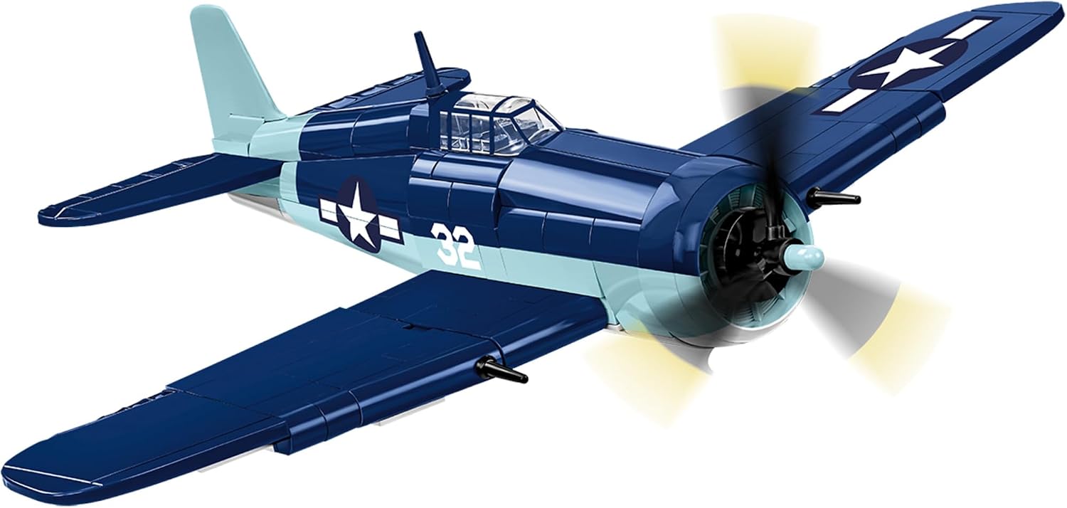 Detalle de COBI 5883 グラマン F6F ヘルキャットのブロック模型、1/48スケール・235ピース