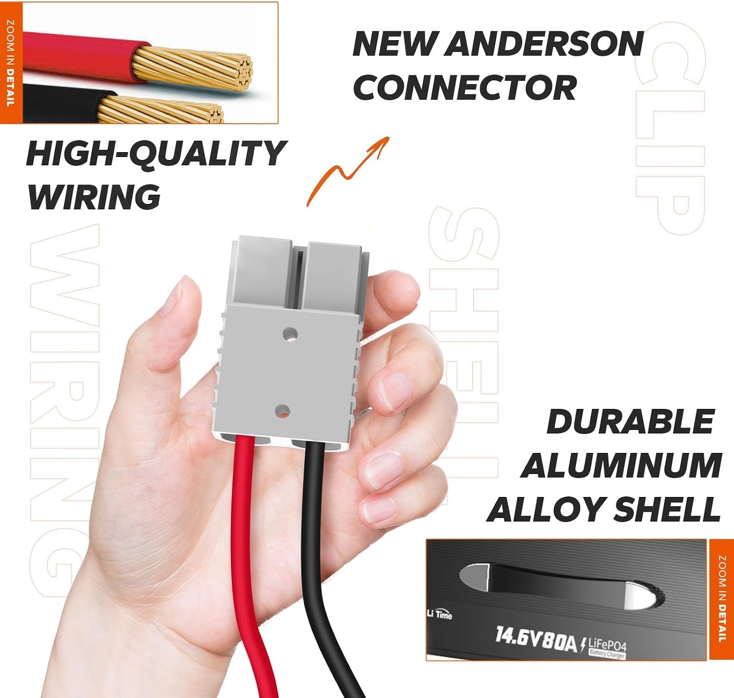 Thumbnail 6 de LiTime LiFePO4 battery charger, 80A