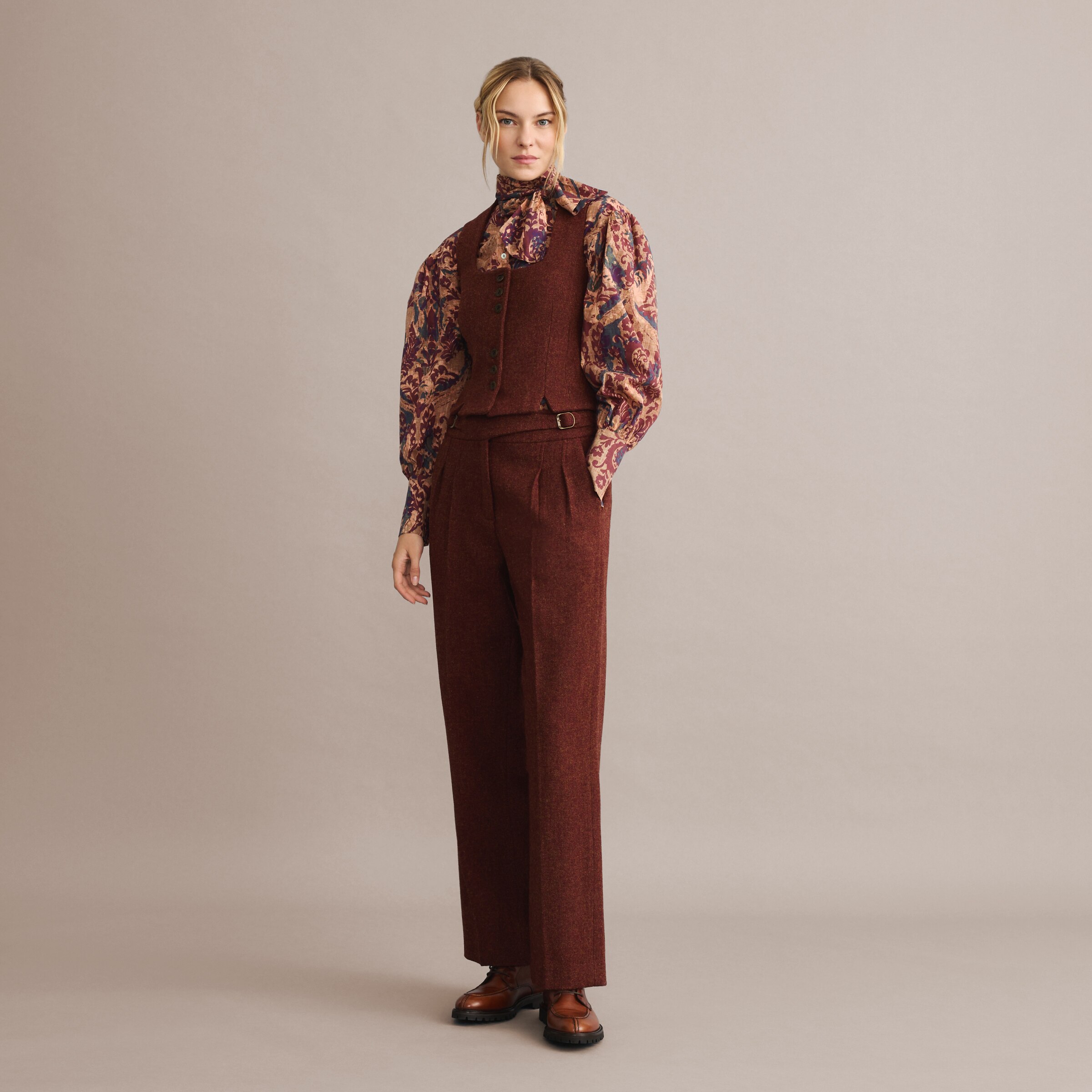 Thumbnail 2 de Verhunt Chaleco corto tweed básico 🧥