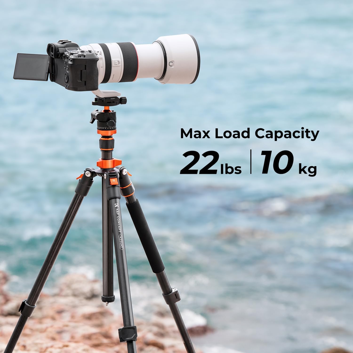Thumbnail 5 de K&F CONCEPT O234A7 Camera tripod 79"