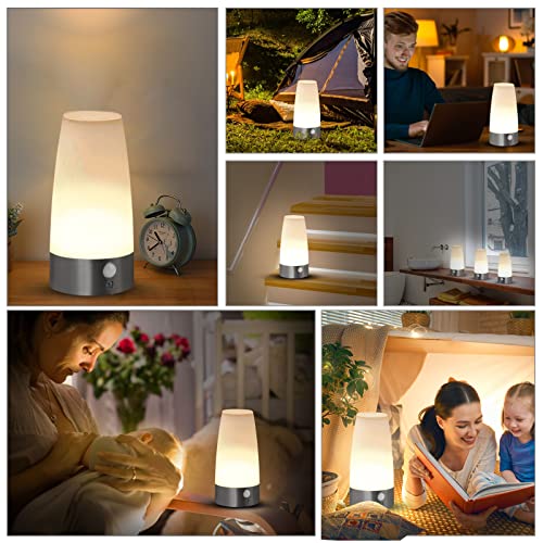 Thumbnail 6 de WARMTUYO Nachtlicht mit Bewegungsmelder 2er Set – kabellos, PIR-Sensor, 3 Modi
