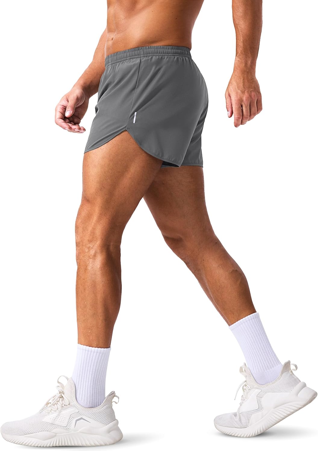 Thumbnail 1 de MAGCOMSEN 3-Inch Quick-Dry Running Shorts for Men with Built-In Liner