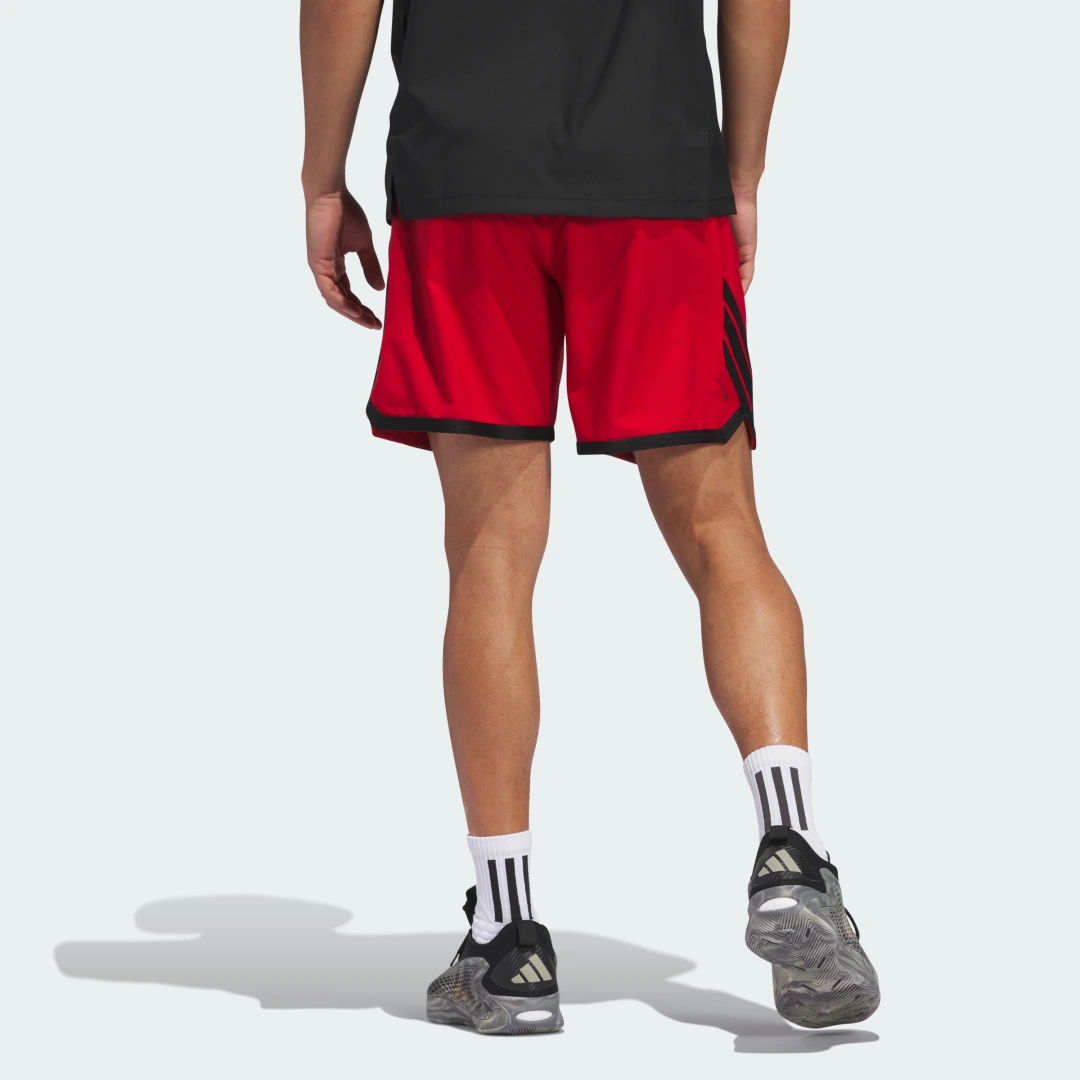 Detalle 2 de Pantalón corto adidas Crazy Lite — rojo