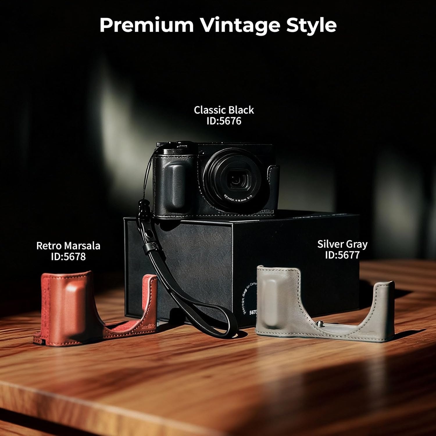 Thumbnail 6 de SmallRig Étui en Cuir Véritable Série GR IV/GR III pour Ricoh GR IV/GR III — Noir