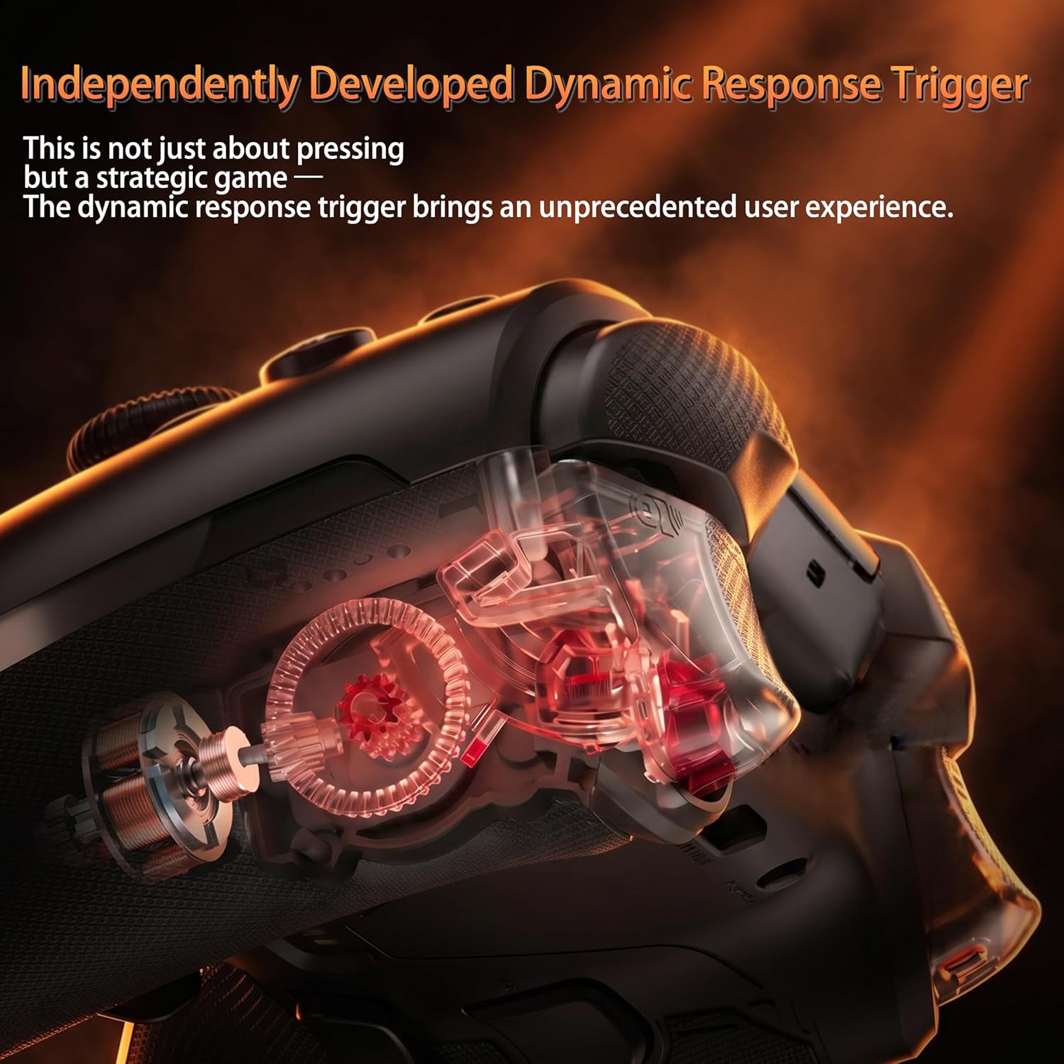 Thumbnail 2 de Nonbliep for PS5 Controller with Dynamic Response Triggers – Wireless, Quad-Motor Haptic, 2000mAh