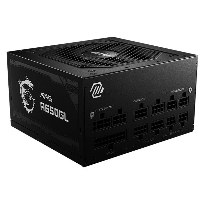 Imagen de MSI MAG A650GL: fuente de alimentación modular de 650 W 80 Plus Gold en OfertitasTOP