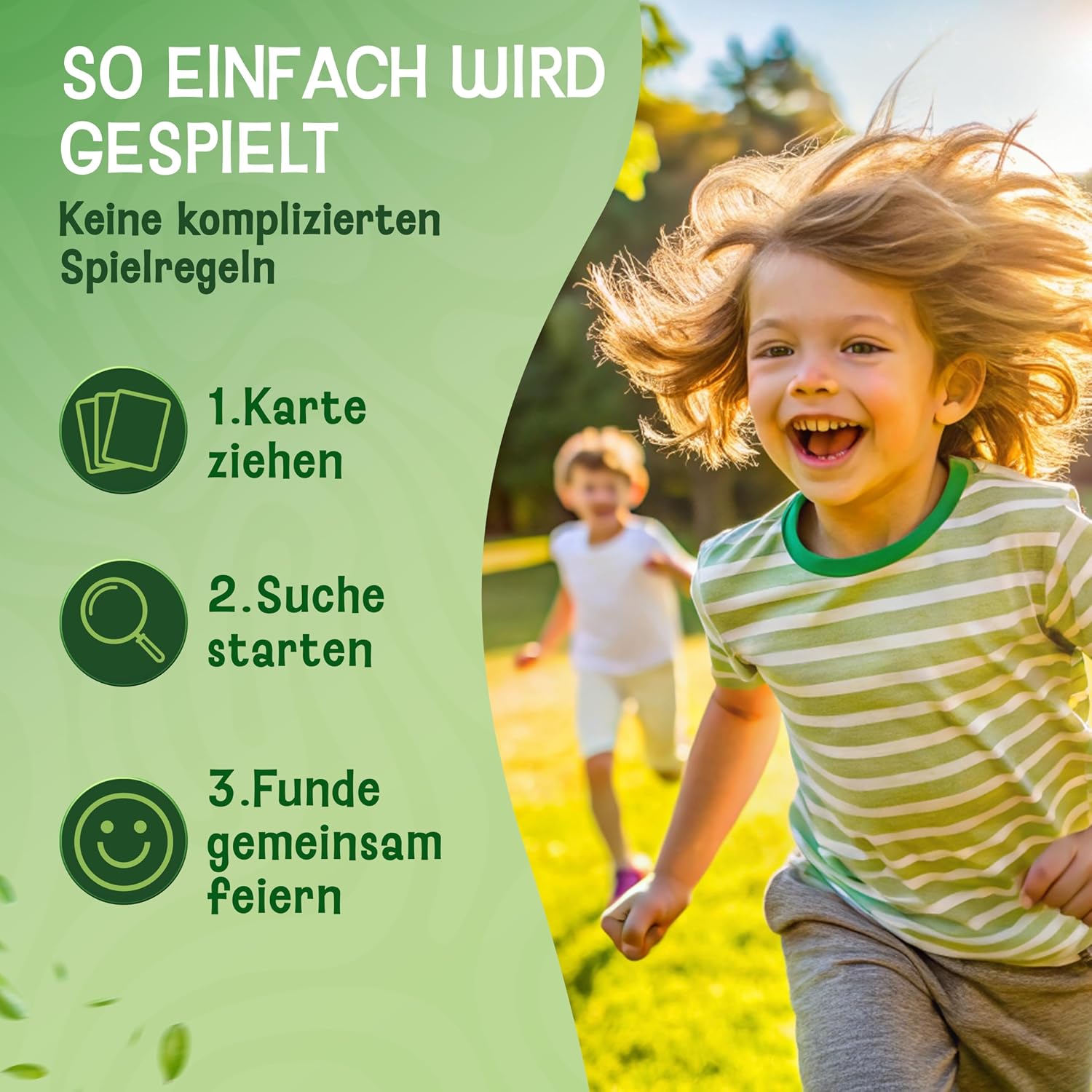 Detalle 2 de LIKARTO Entdeckerkarten 55 Karten für Kinder