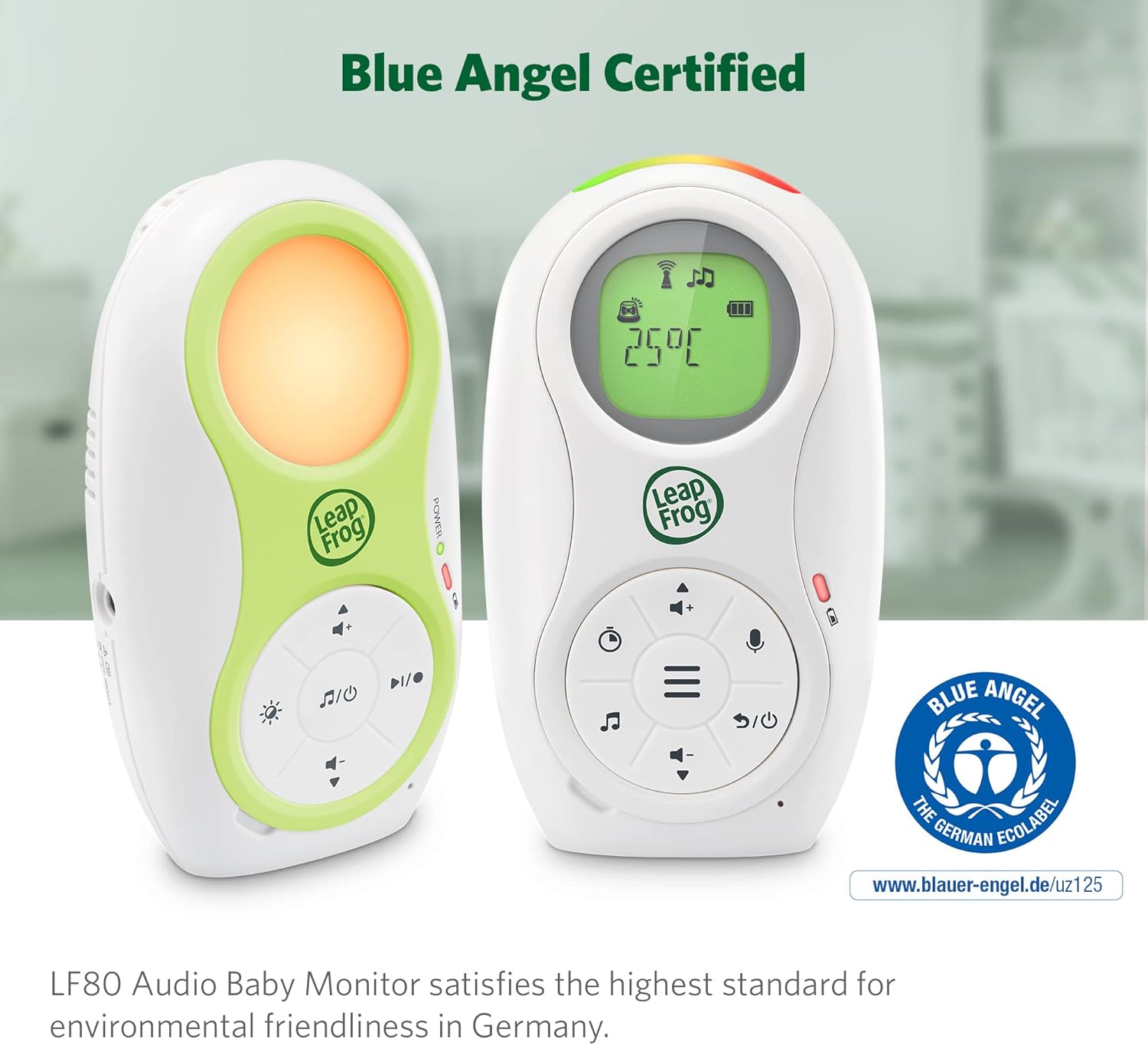 Thumbnail 4 de LeapFrog 7" Smart Wi-Fi Baby Monitor (LF3927HD) with 1080p HD video, 7-inch LCD and app control