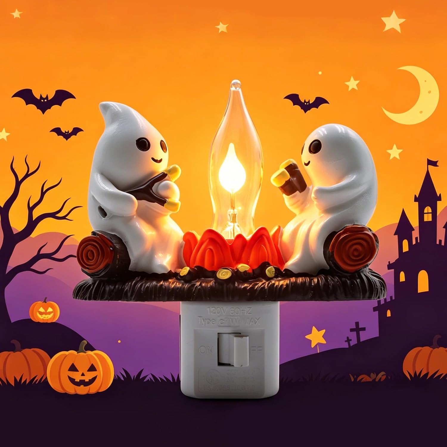 Detalle de SkyRoad Plug-In Halloween Night Light