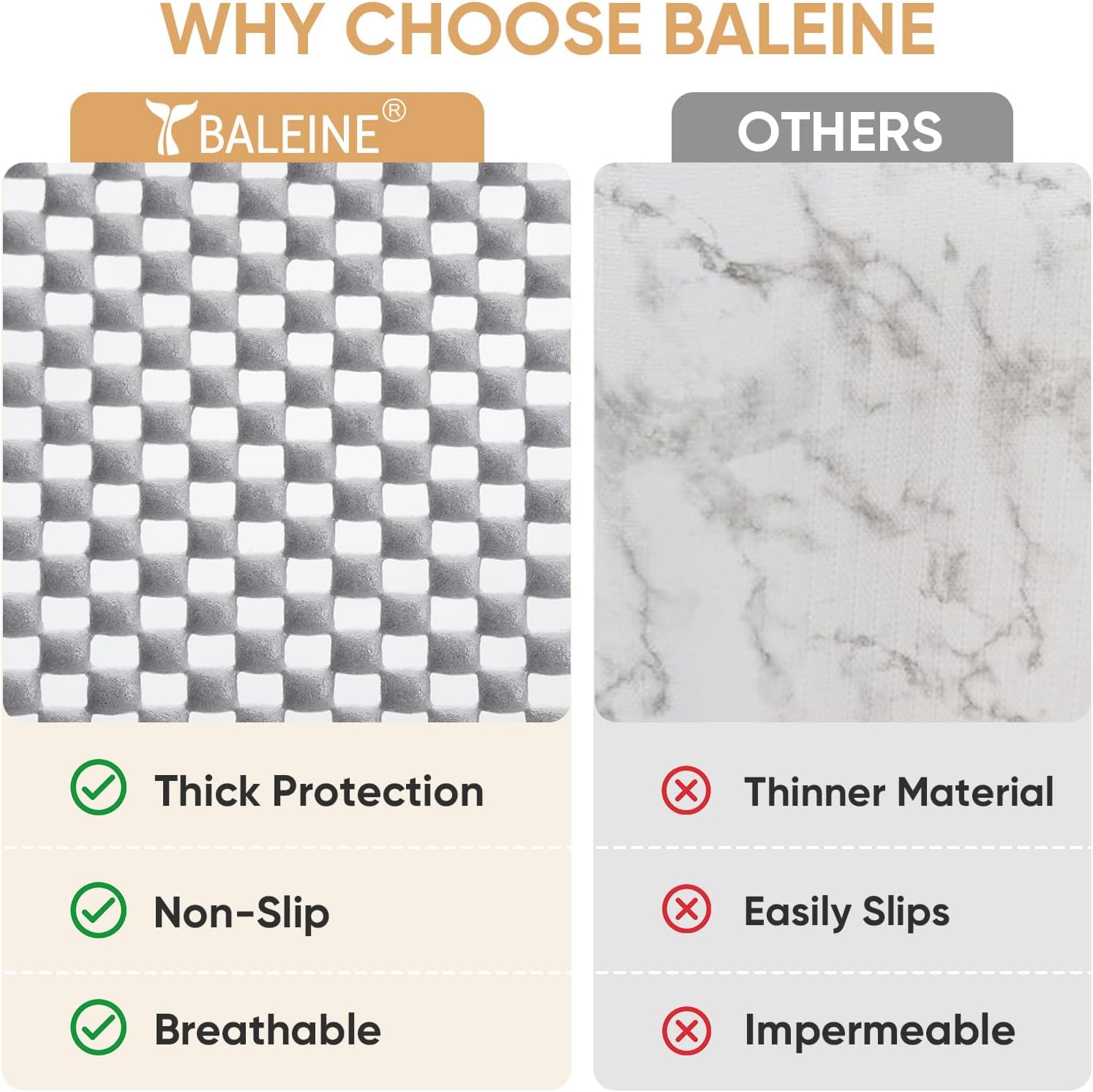 Thumbnail 4 de BALEINE Cabinet Liner 12x10 ft drawer liner