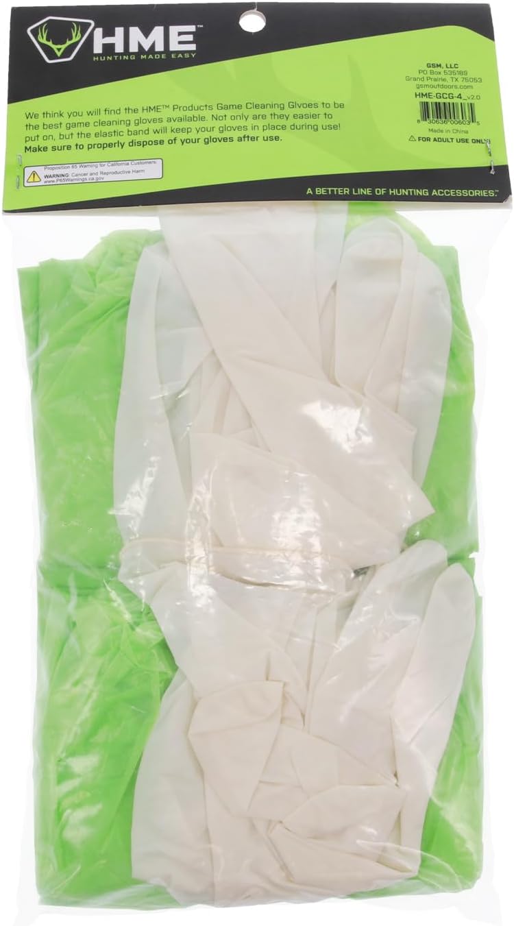 Detalle de Hunting Made Easy Game Cleaning Gloves, 4-pack