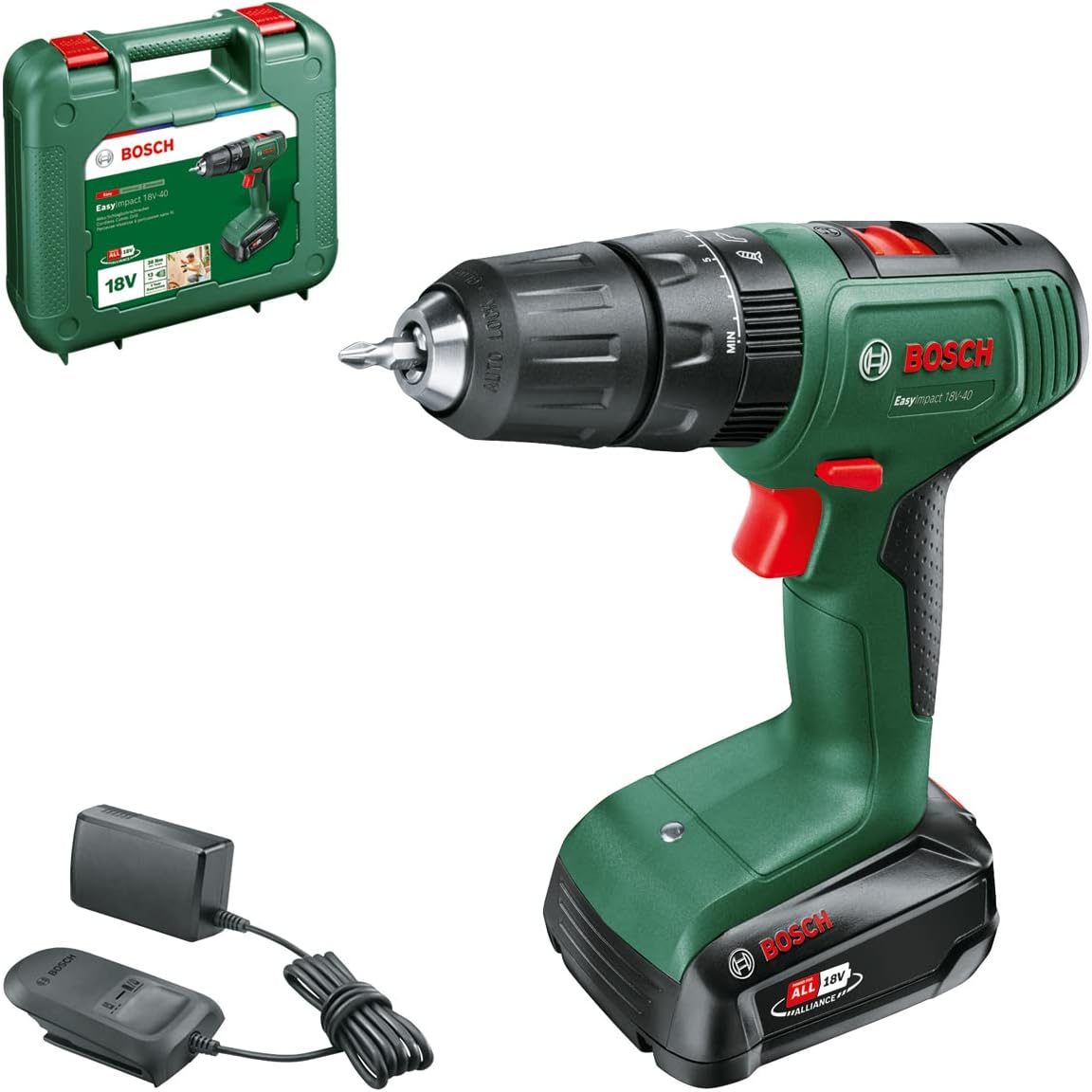 Thumbnail 2 de Bosch EasyImpact 18V-40 Cordless Drill