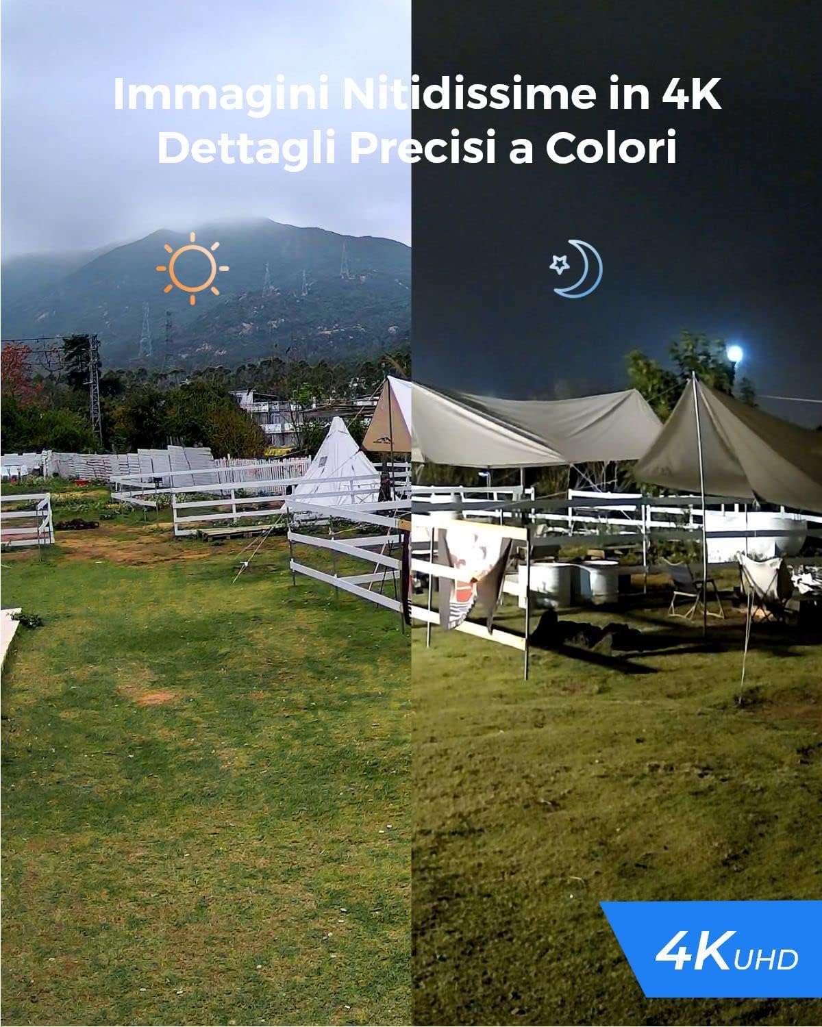 Thumbnail 2 de Reolink PoE 4K RLC-811A esterno con zoom ottico 5X e rilevamento uomo/veicolo/animale