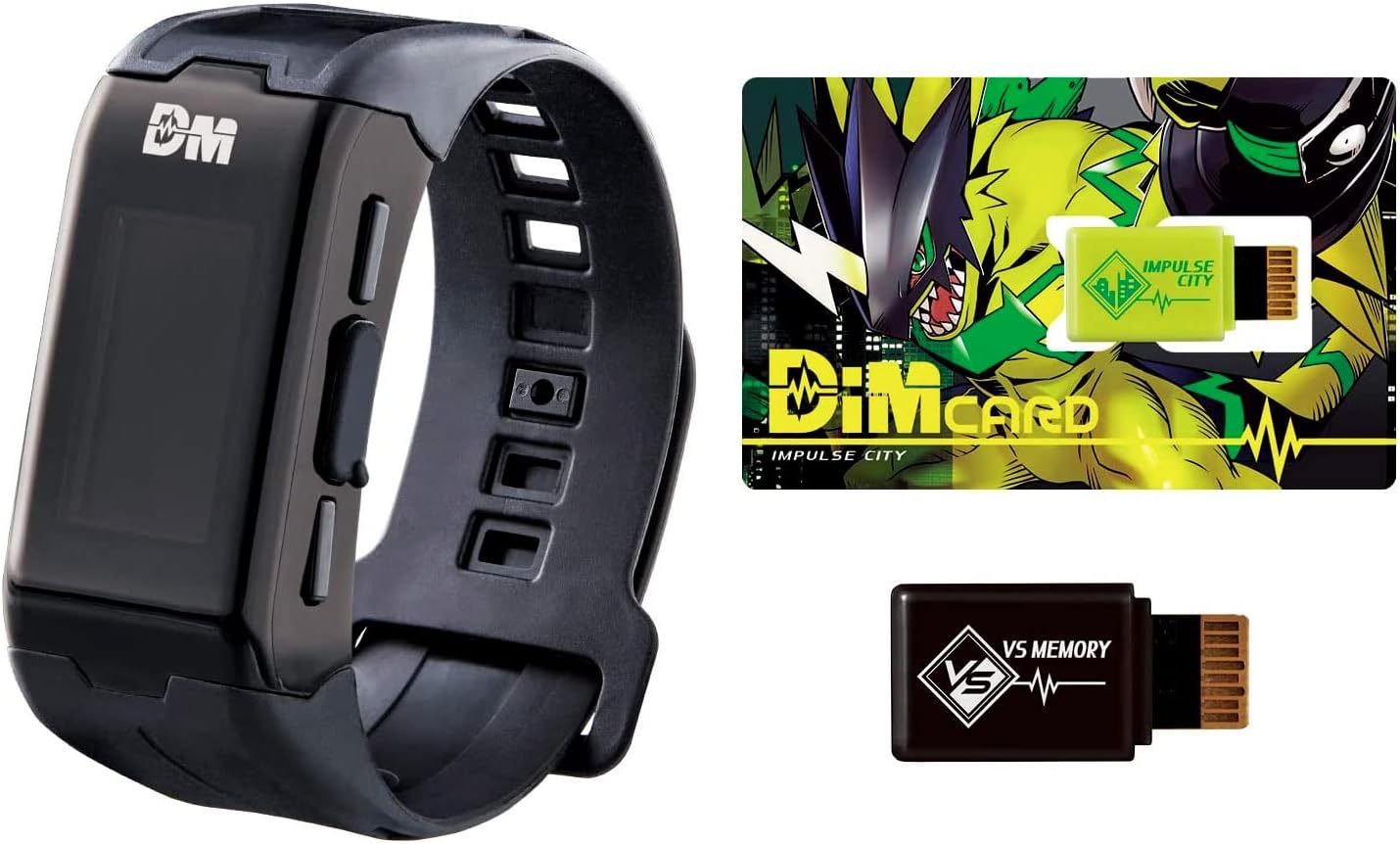 Detalle de Digimon Vital Bracelet – zegarek fitness z licznikiem kroków i wirtualnym Digimonem