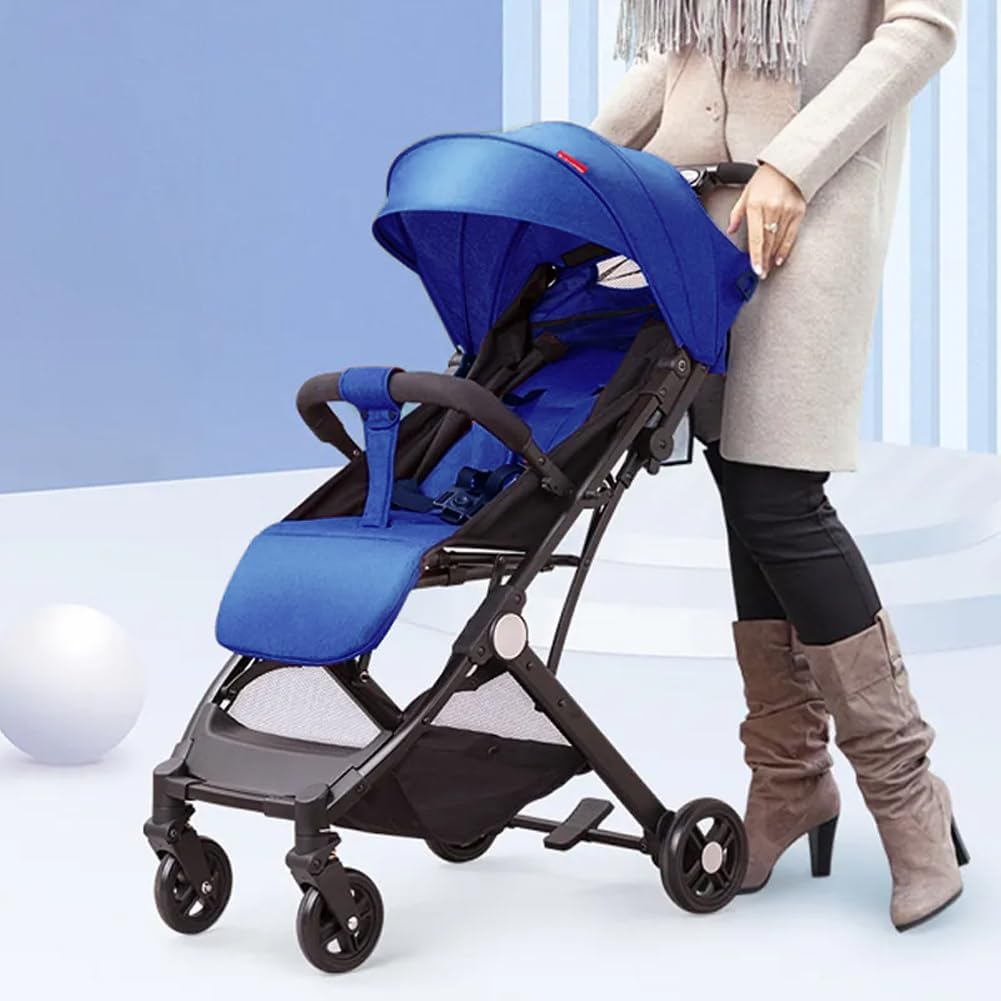 Thumbnail 4 de BAKAJI Passeggino Easy ultra leggero pieghevole con chiusura facilitata e schienale reclinabile fino a 15 kg (nero)