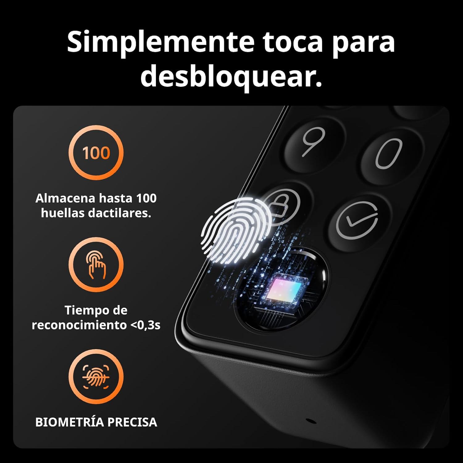 Thumbnail 1 de SwitchBot Lock Pro WiFi 🏡 Cerradura Inteligente Sin Llaves