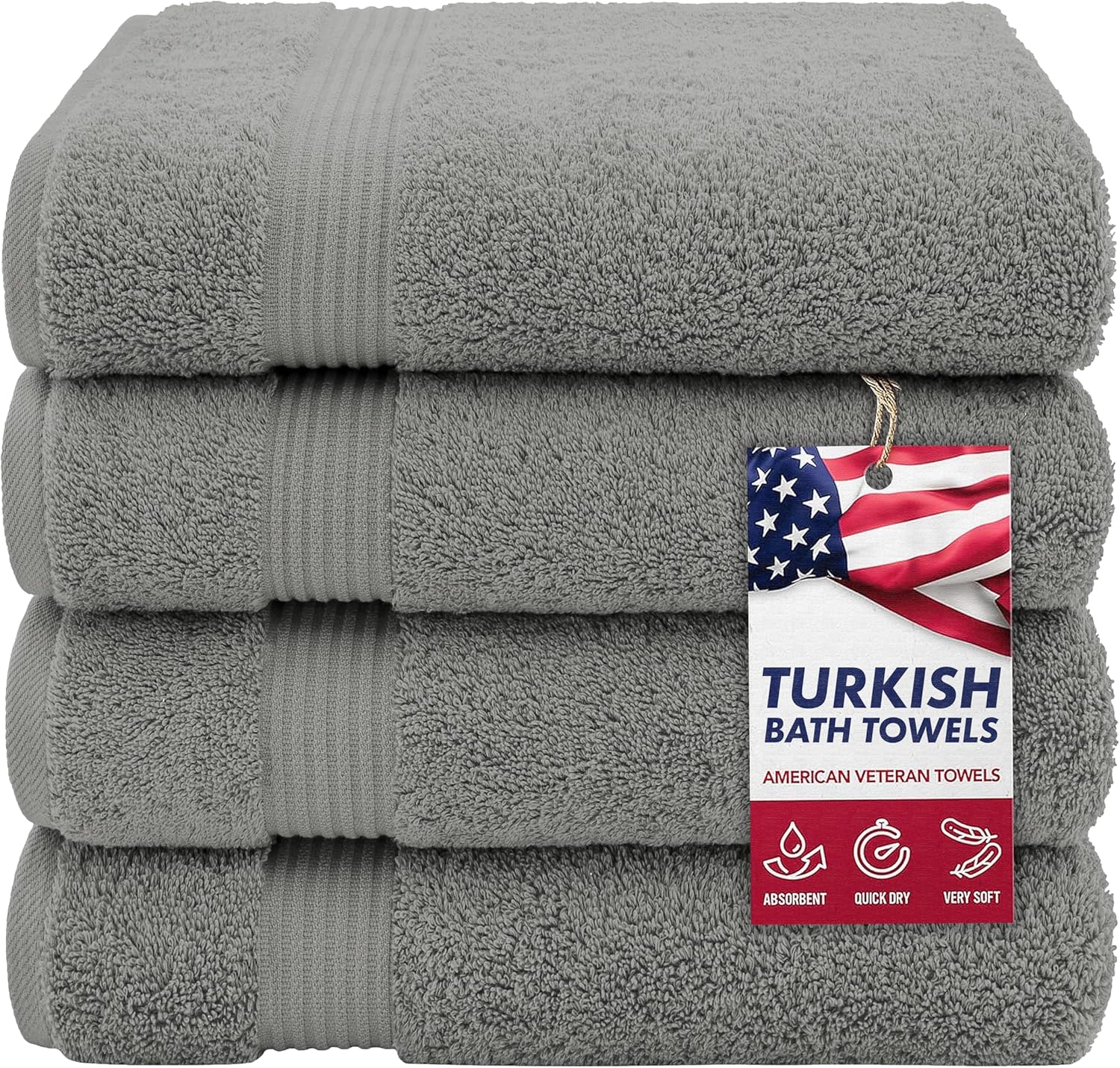Thumbnail 5 de American Veteran Towel Set of 4 ⚙