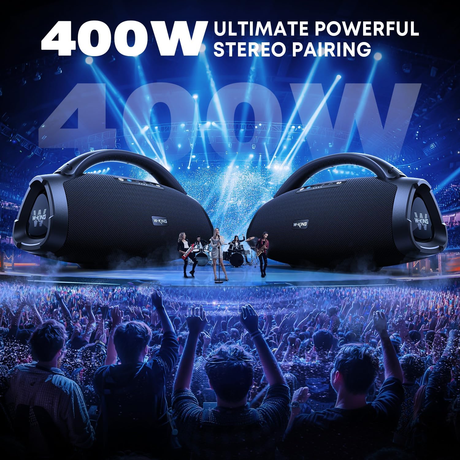 Thumbnail 5 de X20 330W Peak Loudest Boom Box: 7.5" Subwoofer, 2.1Ch, IPX7 Waterproof Outdoor Speaker