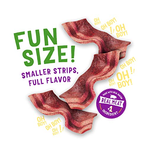 Detalle de Purina Beggin' Fun Size Dog Treats for Small to Medium Dogs, Original with Bacon — 25 oz Pouch