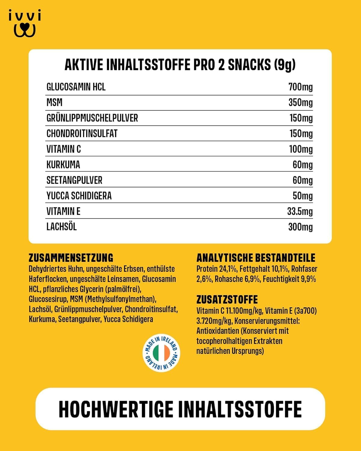 Thumbnail 6 de ivvi Hip & Joint Gelenktabletten 60 Snacks