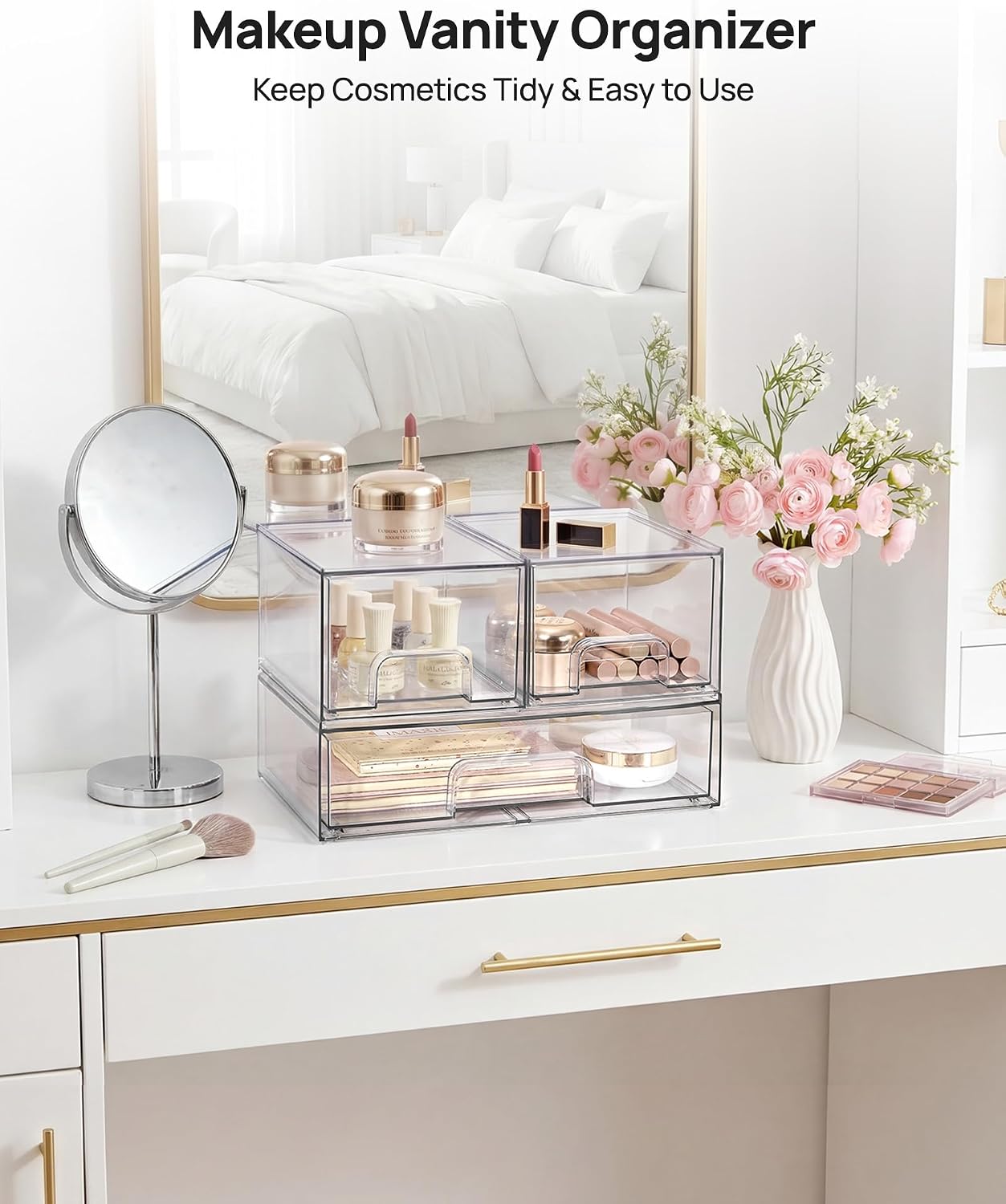Detalle 2 de Vtopmart Drawer Organizers, Plastic