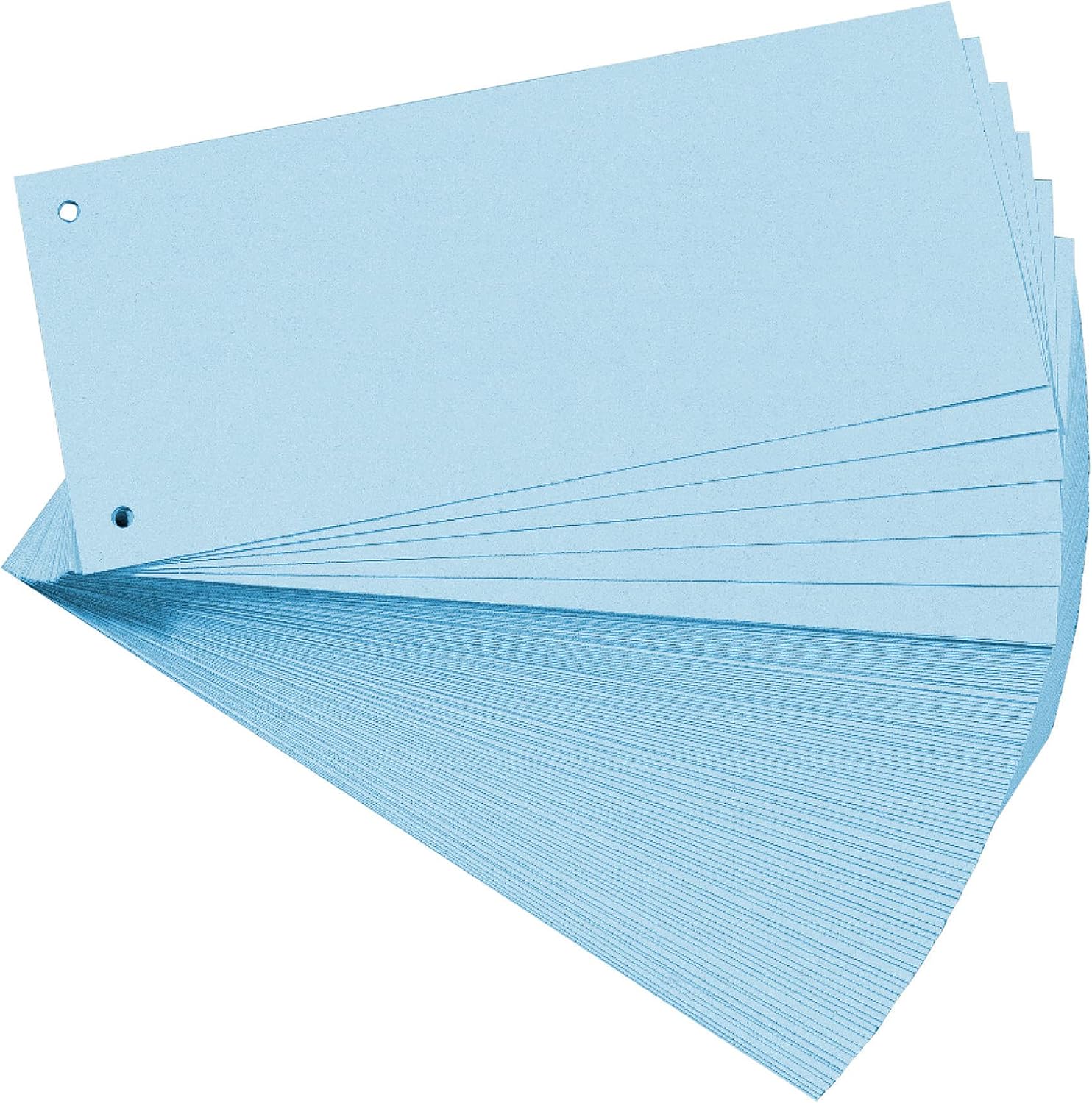 Detalle de Exacompta 13315B Divisori e Segnaletica, 10x24 cm, Blu — organizzazione elegante per la tua cartella