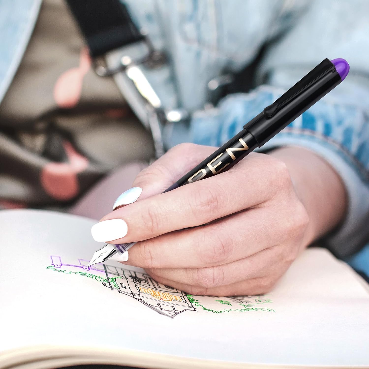 Detalle de Eyeye Disposable Fountain Pens, 0.5 mm