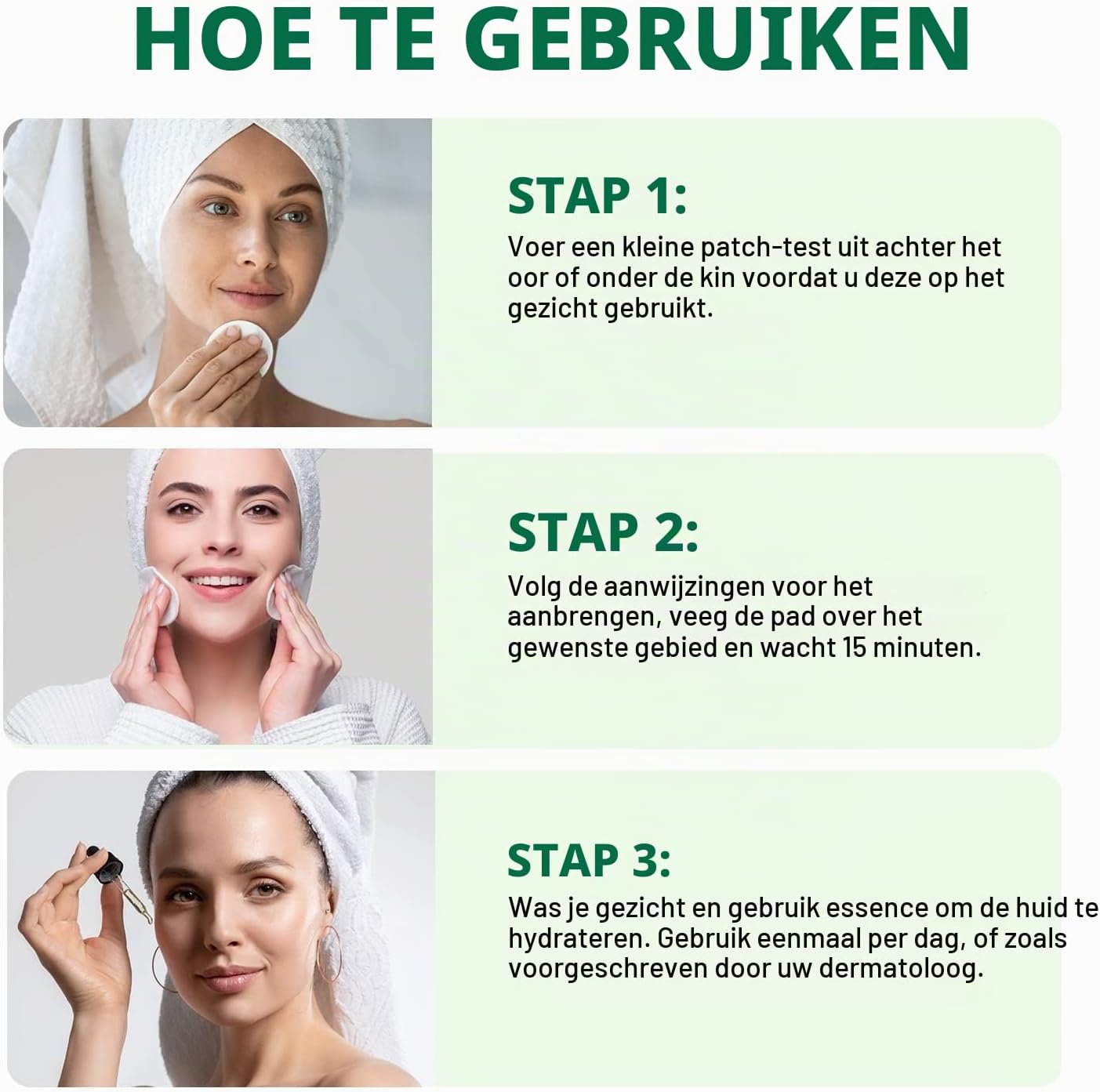 Detalle 1 de ANAiRUi Salicylzuur Gezichtspads, 2% salicylzuur, 80 stuks