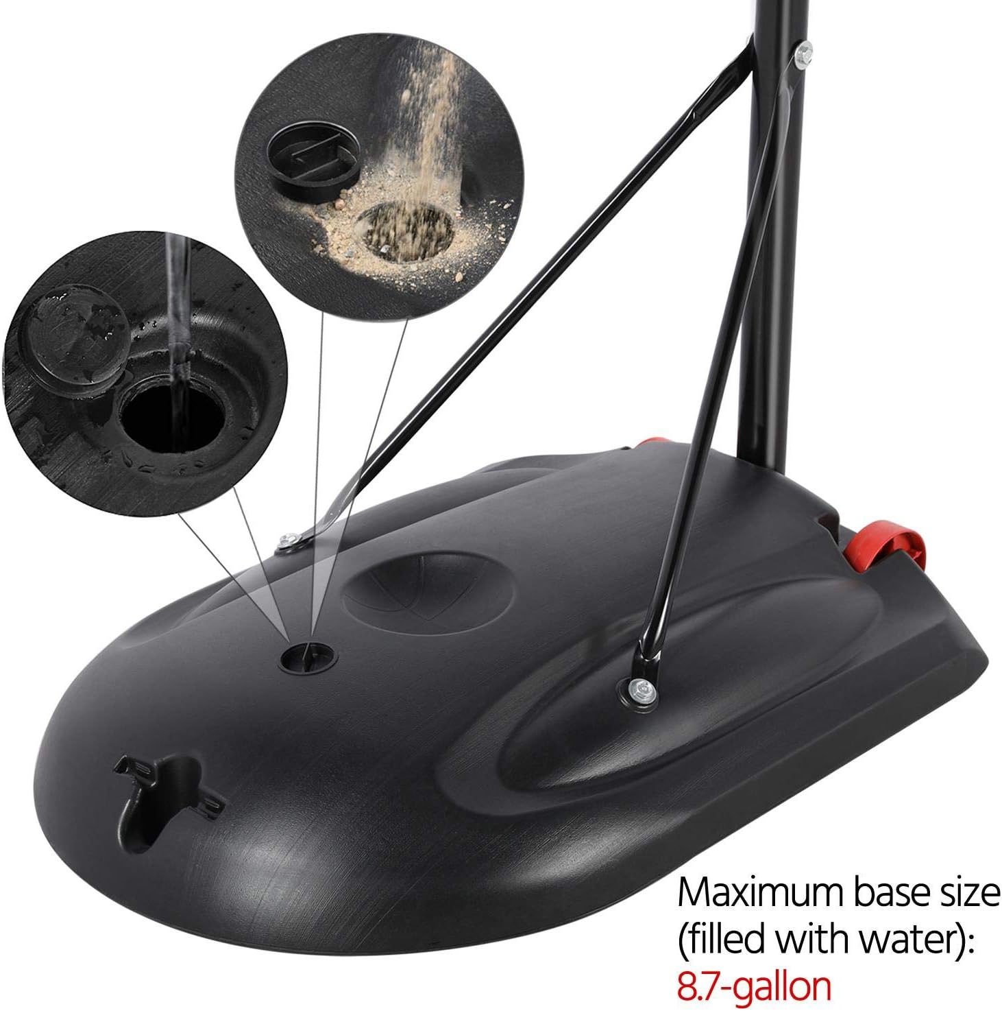 Thumbnail 6 de Portable basketball hoop 217 to 277 cm