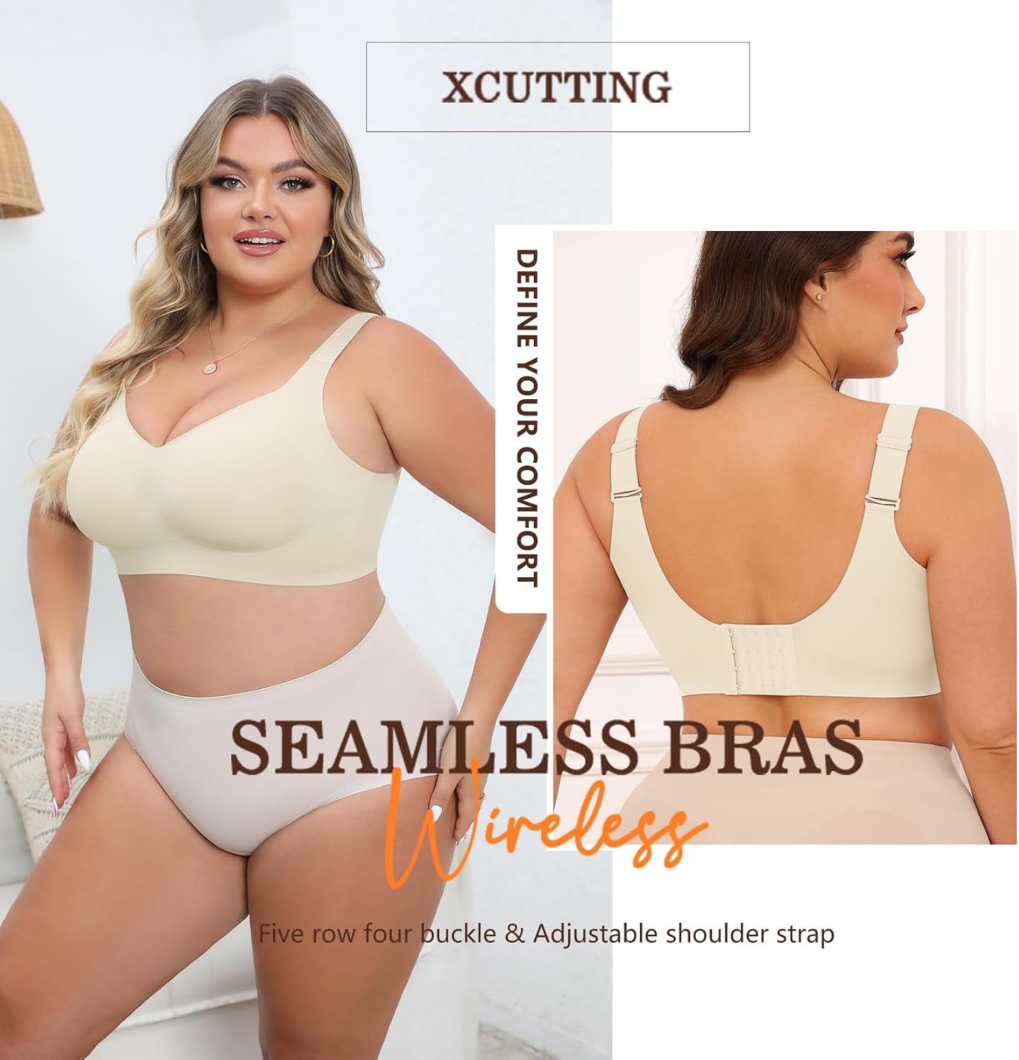 Thumbnail 6 de Xcutting Wirefree Padded Full Coverage Bra 4-row 🩲