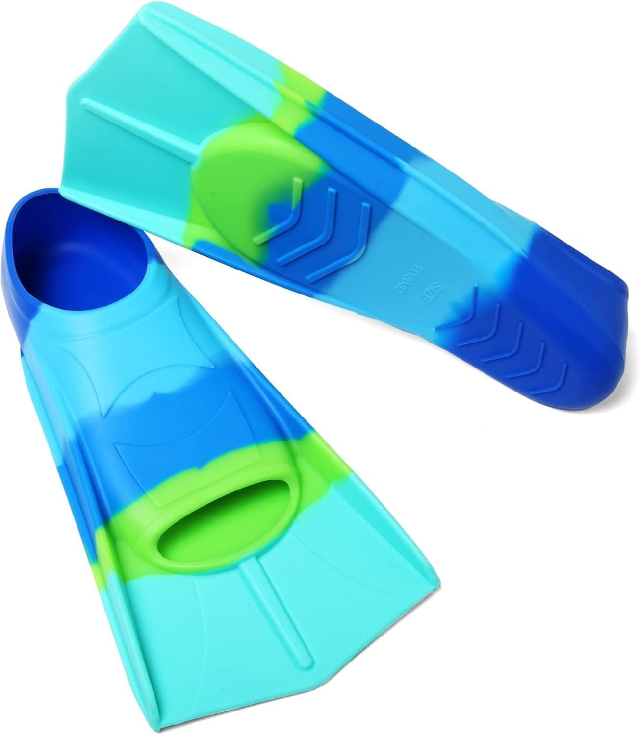 Thumbnail 6 de Foyinbet Kids Swim Fins – Short Youth Flippers for Lap Training and Fun