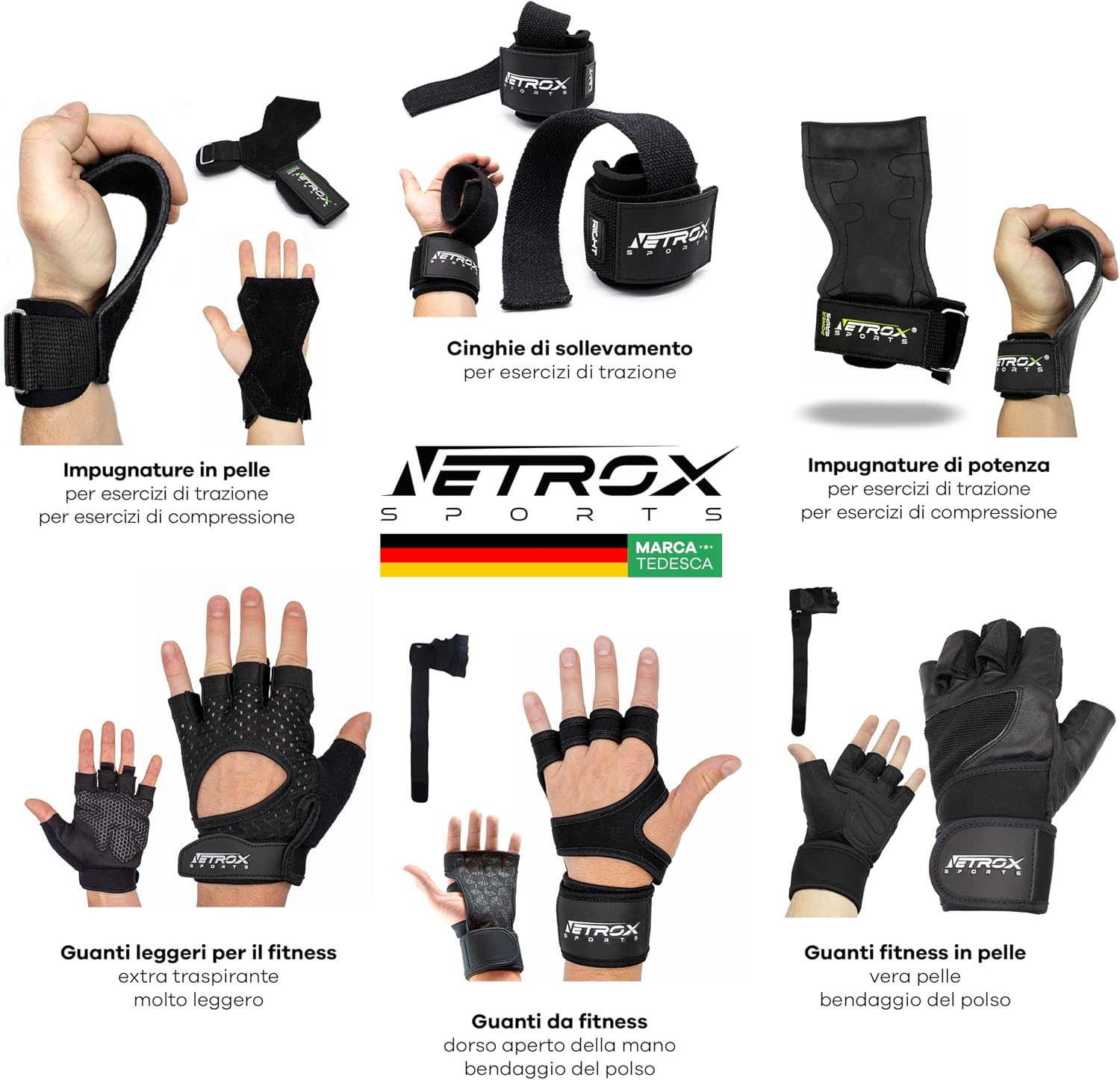 Thumbnail 6 de NetroxSports® Cinghia Yoga Cotone – Cinghie Yoga per allungamento (240 cm) con chiusura in metallo