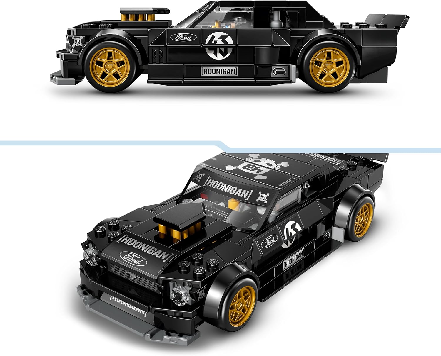 Thumbnail 2 de LEGO Speed Champions Ken Blocks 1965 Ford Mustang Hoonicorn V1 (77262) – Detailgetreues Rennmodell zum Sammeln