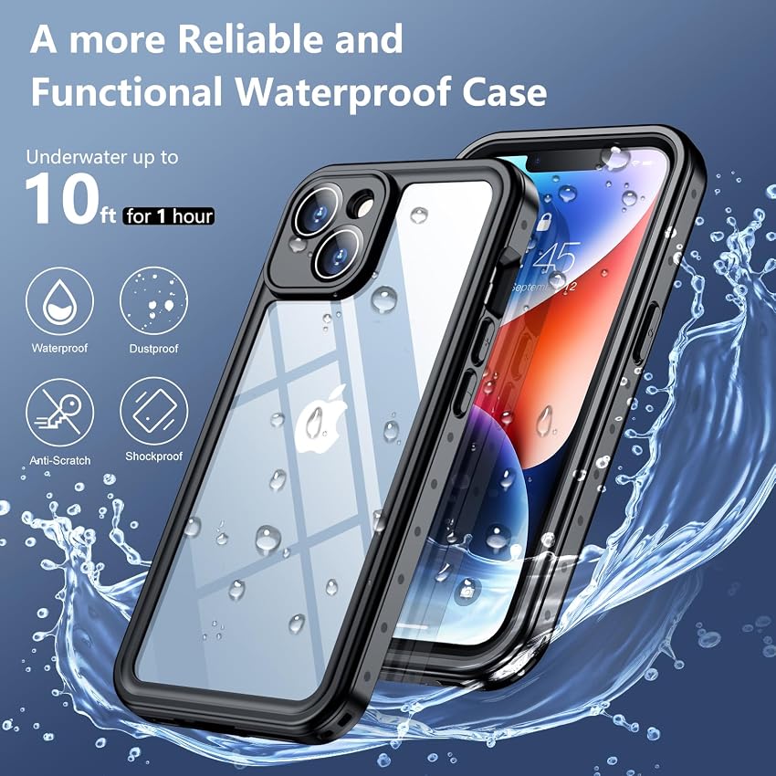 Detalle 2 de SPIDERCASE iPhone 14 Waterproof Case 12FT