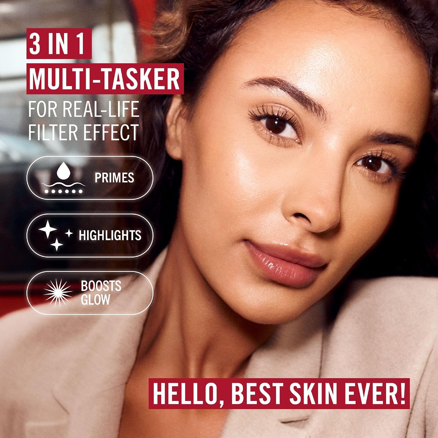 Detalle 2 de Multi-Tasker Prebase Iluminadora #003-Light 30 ml 🌟