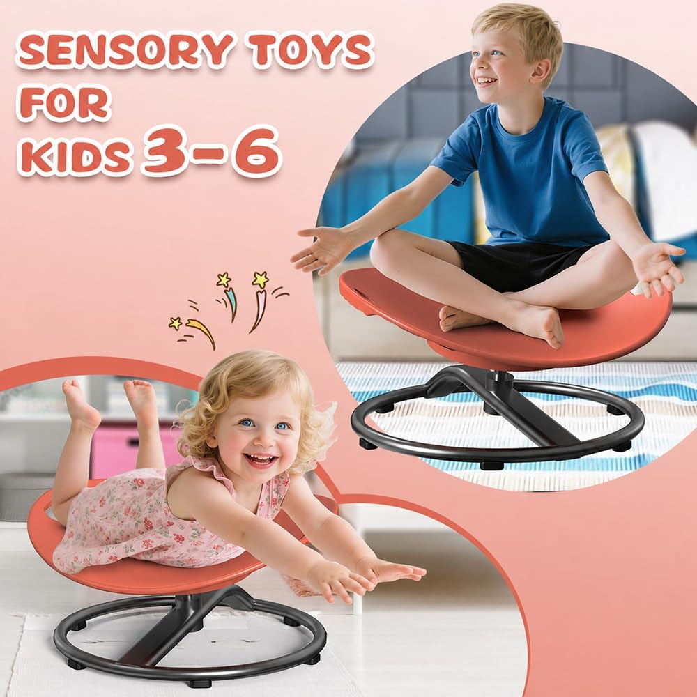 Thumbnail 6 de Pozoera Sensory Spinning Chair, 220-lb Capacity