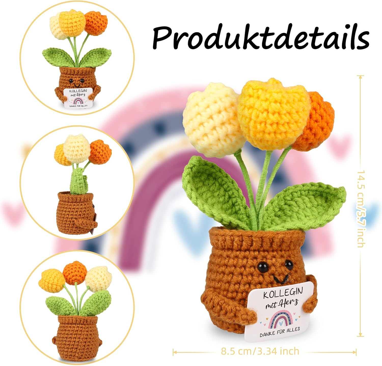 Detalle 2 de WenmthG Pocket Hug Tulpen Geschenk