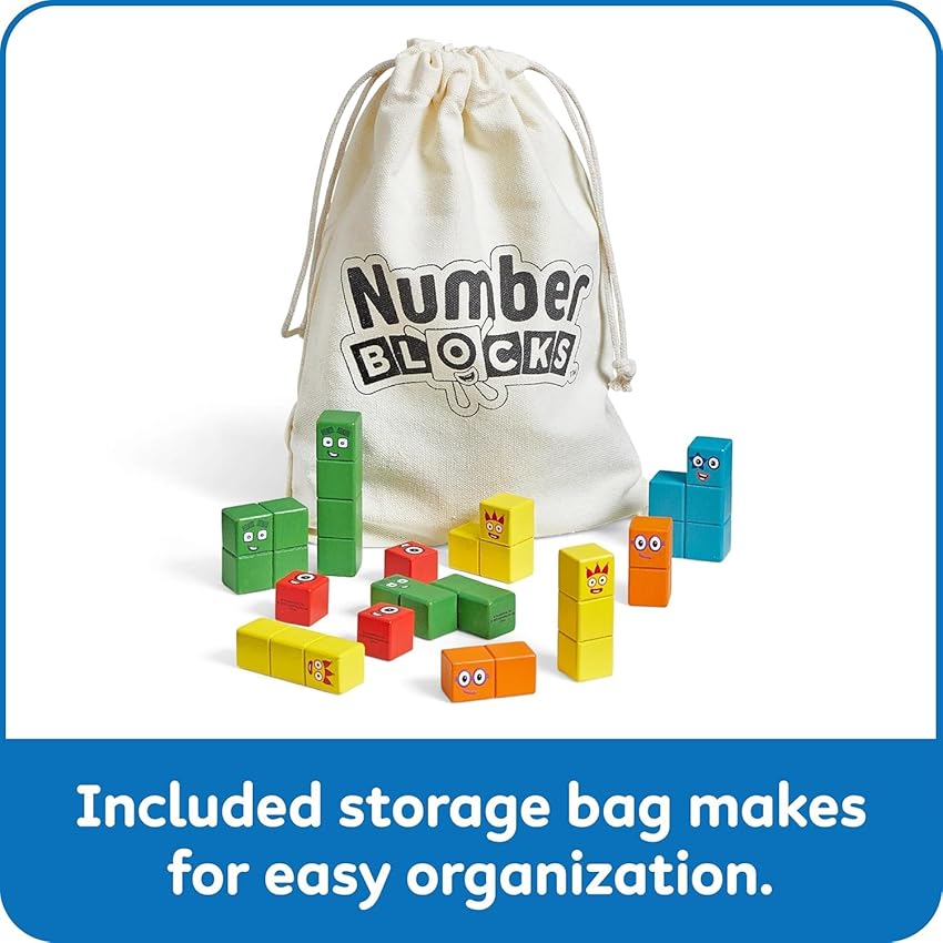 Detalle 1 de Learning Resources Numberblocks Kit 28 piezas, 3–5+ años