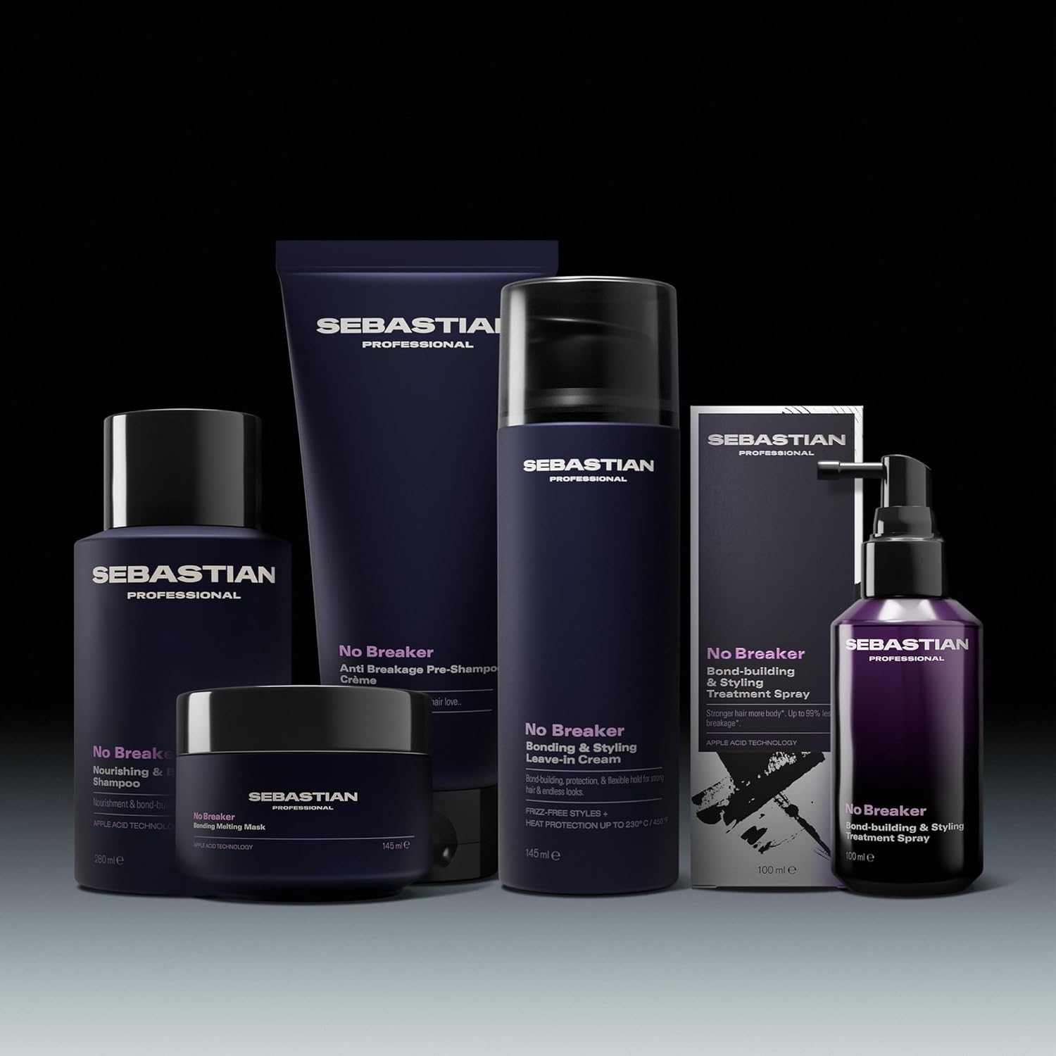 Thumbnail 6 de Sebastian Professional NO BREAKER Bonding & Styling Leave-In Cream – Schutz, Frizz & Glanz für geschädigtes Haar (150 ml)